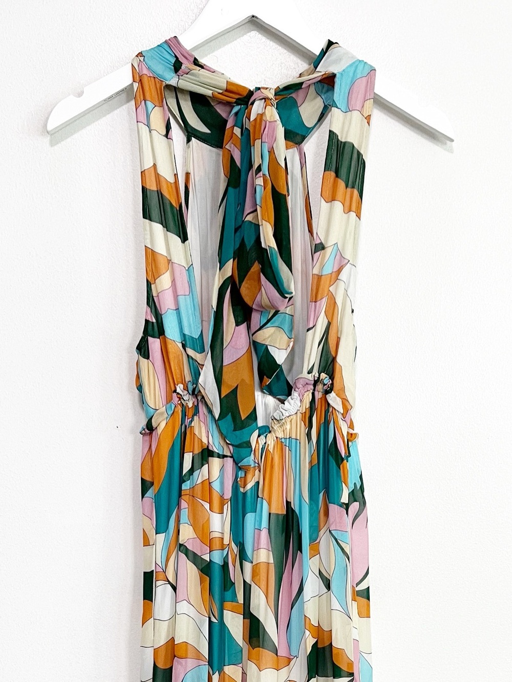 BOGO! Anthropologie Maeve Keyhole Halter Maxi Dress Size X-Small - Picture 9 of 13
